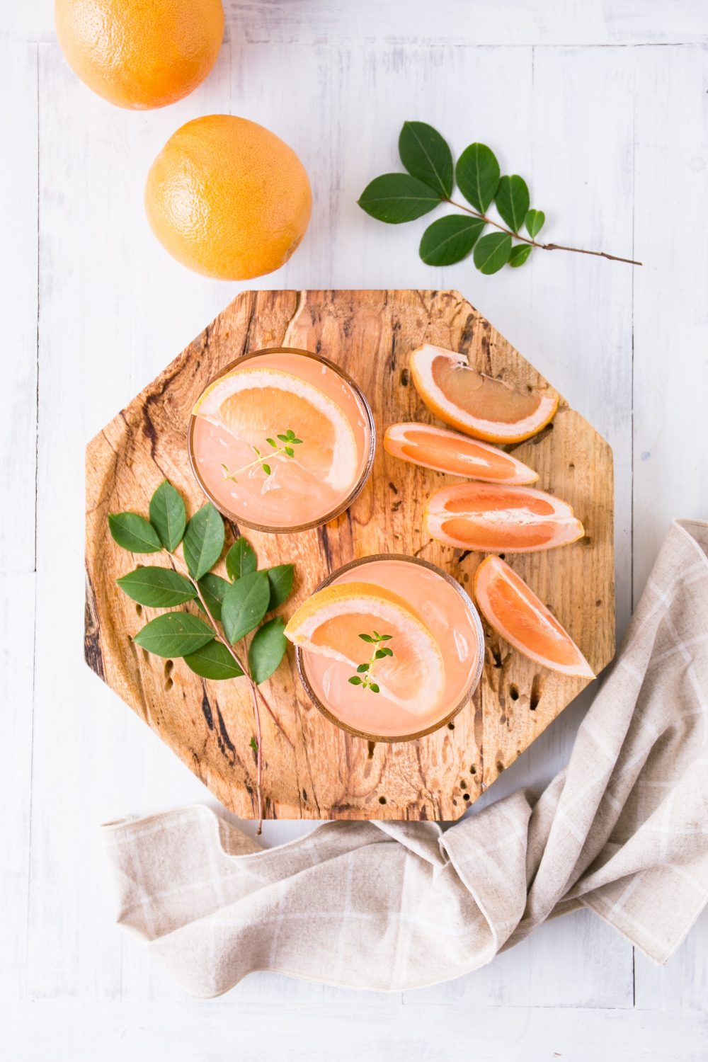 Fresh Grapefruit Paloma Cocktail Nice Cooking