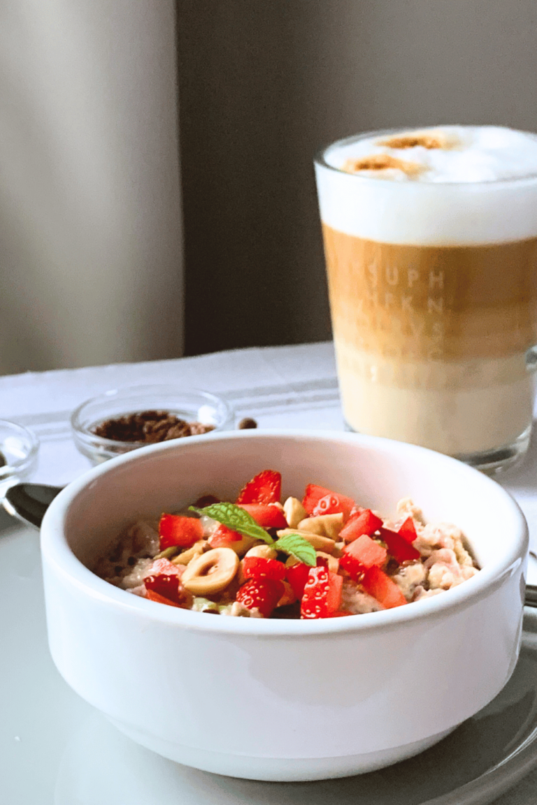 Homemade Yogurt with Granola & Fresh Berries